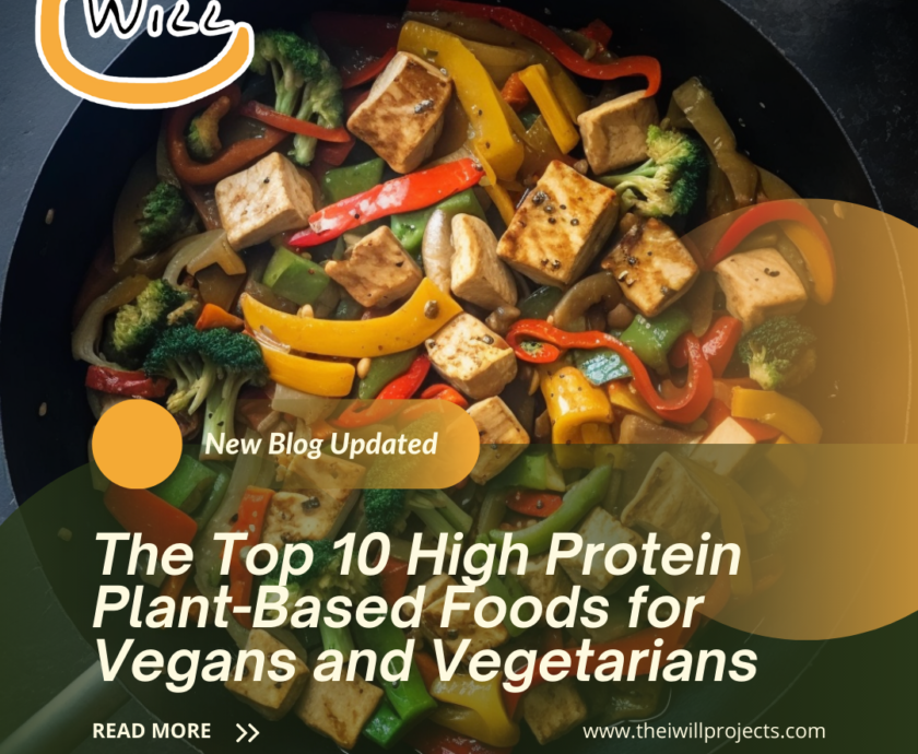 high protein plant-based foods