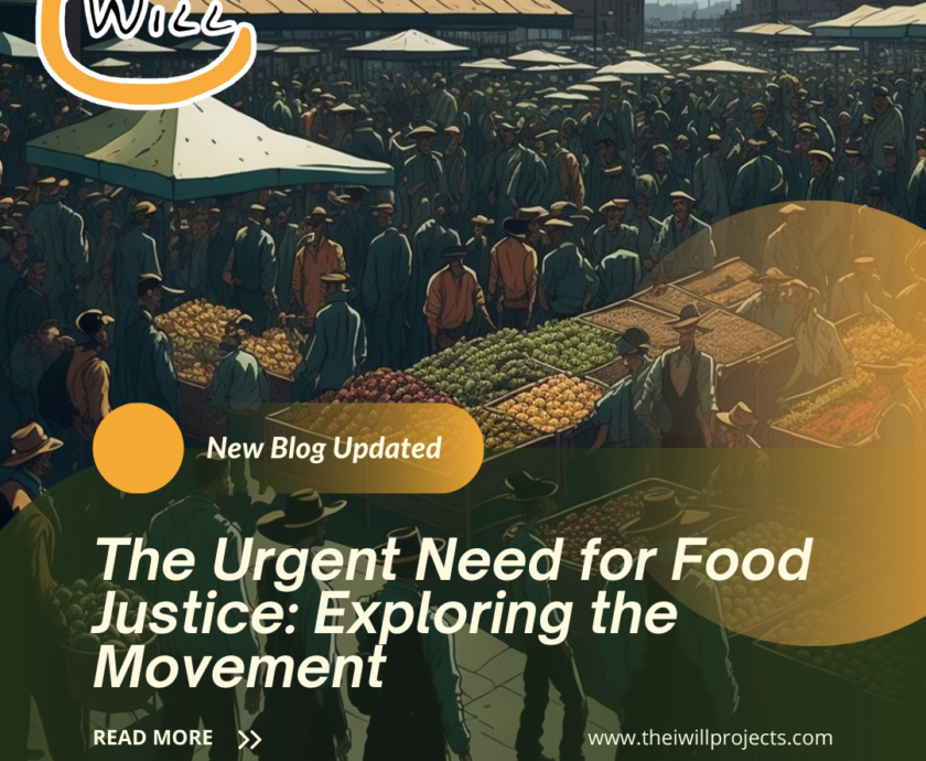 The Urgent Need for Food Justice