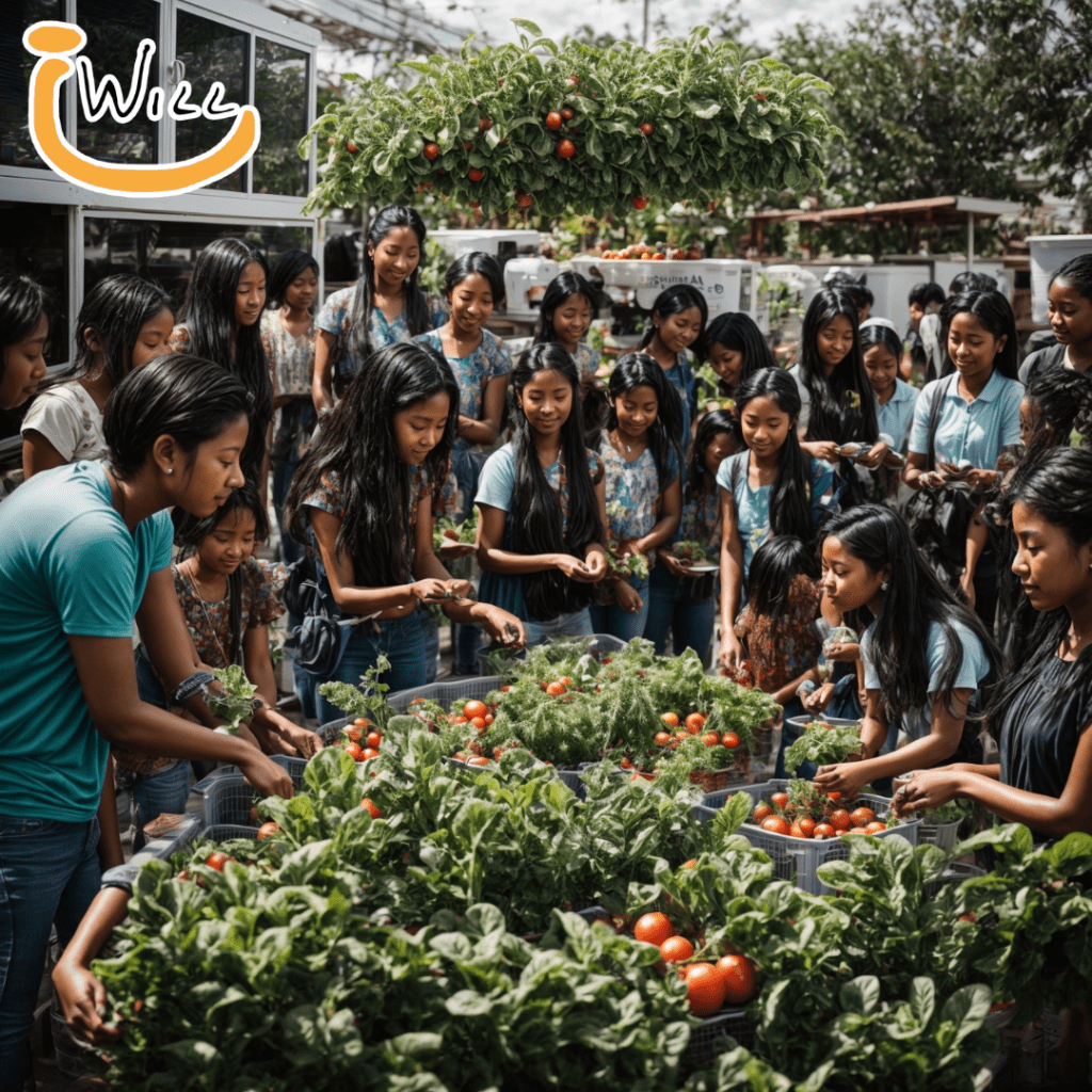 boosting nutrition through aquaponics