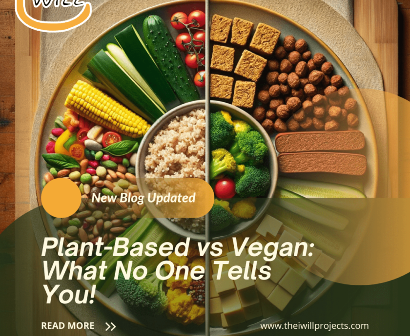 plant-based vs vegan